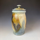 Blue Ash Lidded Jar