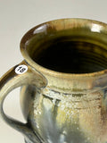 Blue Ash Mug-Two Finger