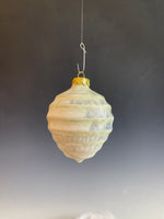 Icy Wood Fired Christmas Ornament