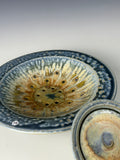 Berry Bowl Blue Ash Glaze