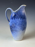 Squeeze Milk Pitcher, Grandma's Blue