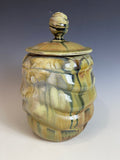 Wood Fired Lidded Jar