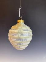 Icy Wood Fired Christmas Ornament