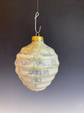 Icy Wood Fired Christmas Ornament
