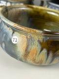Bowl-Soup Bowl, Blue ash