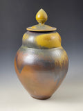 Lidded Jar Wood Fired