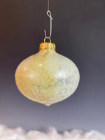 Pointed Orb Wood Fired Christmas Ornament 9958