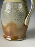 Wood/Soda Fired Yellow Salt Pitcher