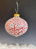 Santa's Red Crawling Christmas Ornament 9965