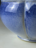 Bowl, centerpiece with Grandma's Blue Glaze
