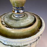 Blue Ash Lidded Jar