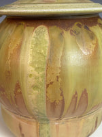Ash Wood Fired Lidded Jar