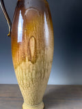 Tenmoku Tan Ash Pitcher