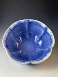 Bowl, centerpiece with Grandma's Blue Glaze