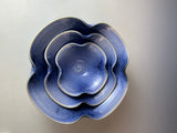 Bowls- set of 3 in Grandma's Blue