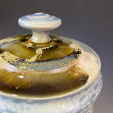 Blue Ash Lidded Jar