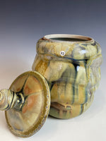 Wood Fired Lidded Jar