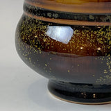 Curvy Woodfired Tea Bowl, Tenmoku