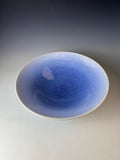 Bowl, centerpiece with Grandma's Blue Glaze