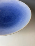 Bowl, centerpiece with Grandma's Blue Glaze