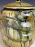 Wood Fired Lidded Jar
