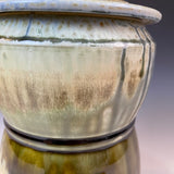 Blue Ash Lidded Jar