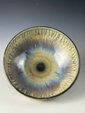 Serving Bowl with Blue Ash Glaze