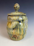 Wood Fired Lidded Jar