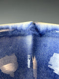 Bowl, centerpiece with Grandma's Blue Glaze