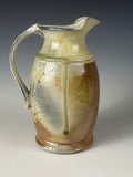 Wood/Soda Fired Yellow Salt Pitcher