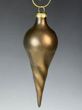 Bronze Teardrop Ornament