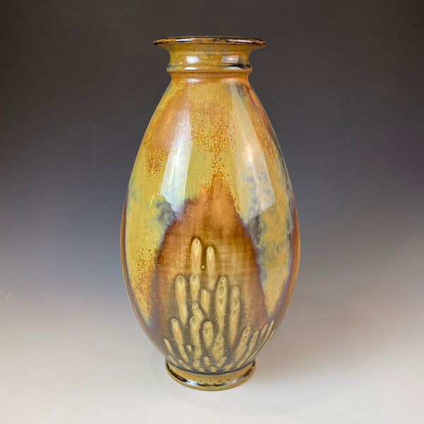 Tan Ash Vase