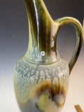Large Blue Ash Ewer