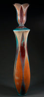 Large Bottle, soda fired