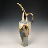 Large Blue Ash Ewer