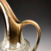 Large Blue Ash Ewer