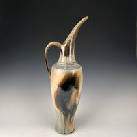 Large Blue Ash Ewer