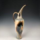 Large Blue Ash Ewer