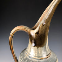 Large Blue Ash Ewer